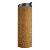 Gouden Glitter Thermosbeker (Gedraaid links)