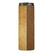 Gouden Glitter Thermosbeker (Achterkant)