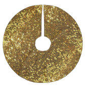 Gouden Glitter Tree Rok Kerstboom Rok (Voorkant)