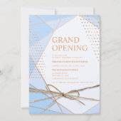 Gouden glitter typografie Restaurant grote opening Kaart (Voorkant)