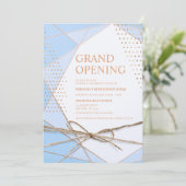 Gouden glitter typografie Restaurant grote opening Kaart (Staand voorkant)