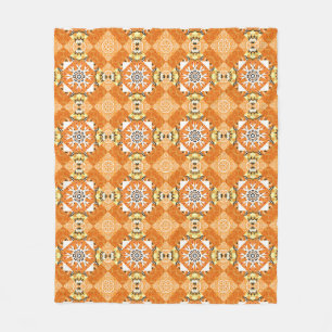 Gouden Glitter visnet: sprankelend naadloos Fleece Deken