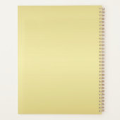 Gouden Glitter Vrolijk Kerstfeest, Sinterklaas op Planner (Achterkant)