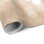 gouden glitter wazige achtergrond, kerst cadeaupapier (Rol Hoek)