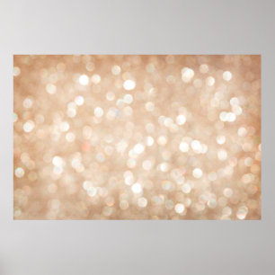 gouden glitter wazige achtergrond, kerst poster