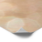 gouden glitter wazige achtergrond, kerst poster (Hoek)