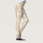 Gouden glitter, wazige kerst achtergrond. leggings (Rechts)