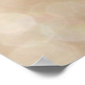 Gouden glitter, wazige kerst achtergrond. poster (Hoek)