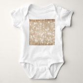 Gouden glitter, wazige kerst achtergrond. romper (Voorkant)