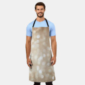 Gouden glitter, wazige kerst achtergrond. schort (Gedragen)