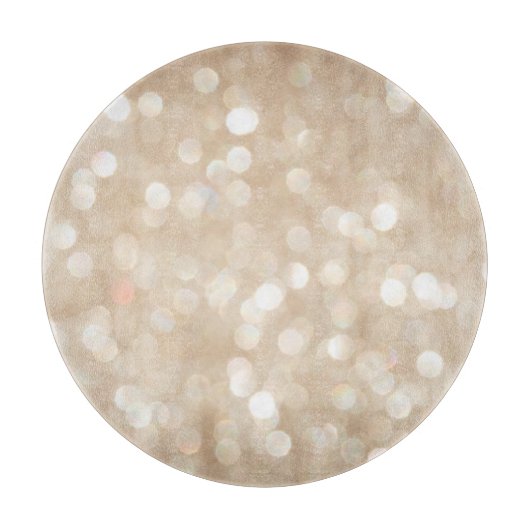 Gouden glitter, wazige kerst achtergrond. snijplank (Voorkant)