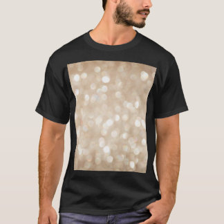Gouden glitter, wazige kerst achtergrond. t-shirt