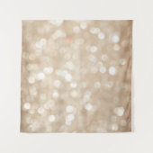 Gouden glitter, wazige kerst achtergrond. wandkleed (Voorkant (horizontaal))