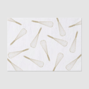 Gouden Glitter Whisk Patroon Weefselpapier Tissuepapier