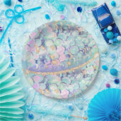 Gouden Glitter Zeemeermin Schalen Onder Het Zee Ve Papieren Bordje (Feest)