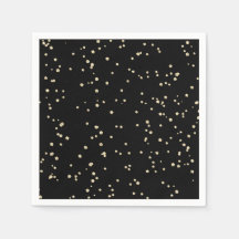 Gouden Glitter Zwart Oud en Nieuw