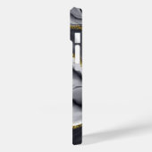 Gouden Glitter Zwart Personaliseren Case-Mate iPhone Case (Achterkant / Links)