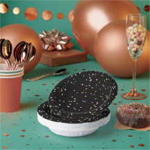 Gouden Glitter Zwarte Oudejaarsavond