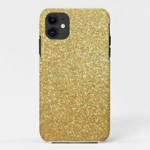 Gouden Glitteren Hoesje, Luxe Glitter Cadeau  Case-Mate iPhone Case