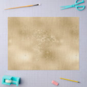 Gouden Glitterij Sparkle Tissuepapier (Craft)