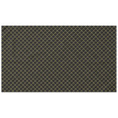 Gouden glitterraster elke kleur tafelkleed (Voorkant (Horizontaal))