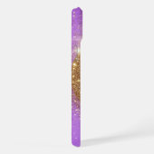 gouden glitterring iPhone hoesje (Rechterkant)