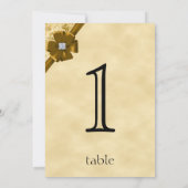 Gouden Glitters 50e Jubileum Tafelnummer (Achterkant)