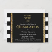 Gouden Glitters Afstudeerklas 2015 Kaart (Achterkant)