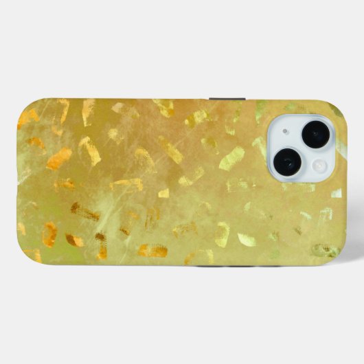 Gouden Glitters Case-Mate iPhone Case (Achterkant (horizontaal))