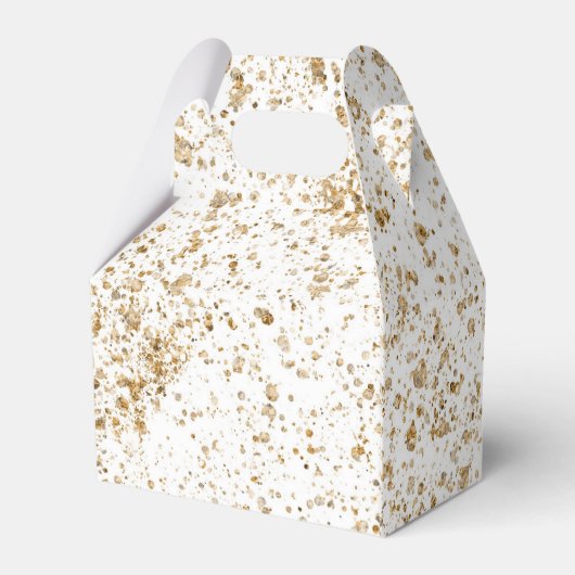 Gouden glitters elegant en prachtig bedankdoosjes (Achterkant)