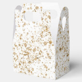 Gouden glitters elegant en prachtig bedankdoosjes (Geopend)