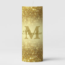 gouden glitters gepersonaliseerde iPhone / iPad ho