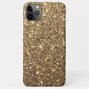 Gouden glitters, glanzend en fonkelend Case-Mate iPhone case