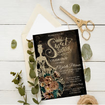 Gouden glittersjurk, tiara, rozen gotische Sweet 1