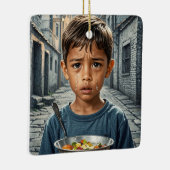 Gouden gloed dromen keramisch ornament (Rechts)