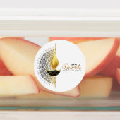 Gouden gloed: een Diwali-zegen Labels (Aangebracht)