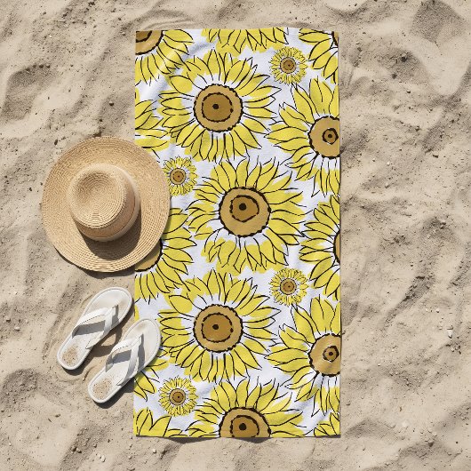 Gouden Gloed Geel Strandlaken