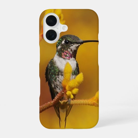 Gouden Gloed iPhone 16 Hoesje (Achterkant)