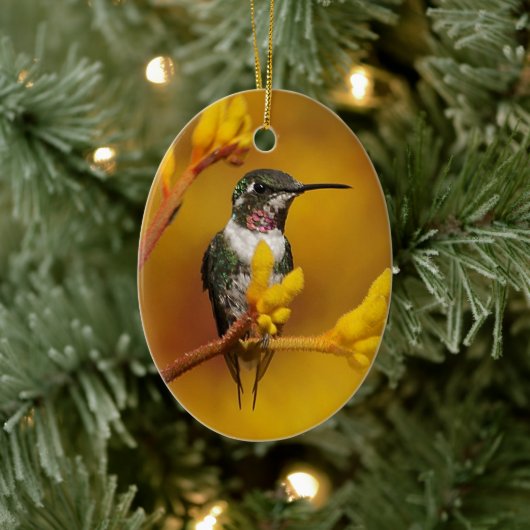 Gouden Gloed Keramisch Ornament (Boom)