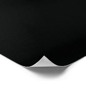 Gouden Gloed Melanine Fierce Close-Up Poster (Hoek)