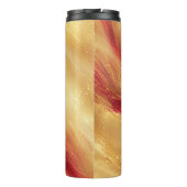 Gouden Gloed Monogram Thermosbeker (Achterkant)