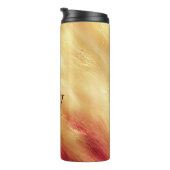 Gouden Gloed Monogram Thermosbeker (Geroteerd rechts)