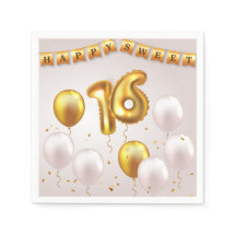Gouden Gloed Sweet 16 Feestje