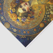 Gouden Godin Decoupage Tissuepapier (Detail)