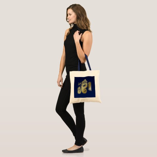 Gouden Godin Ganesha - Budget Tas (Voorkant (model))