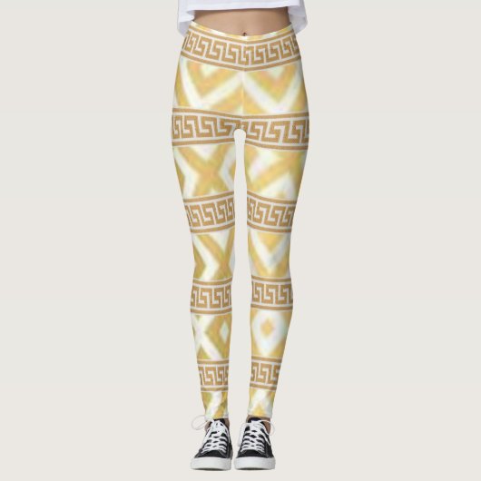 Gouden Godin Leggings (Voorkant)