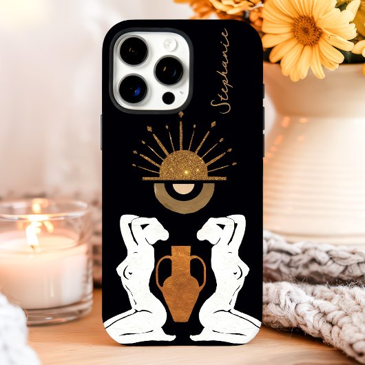 Gouden Godin Monogram Case-Mate iPhone Case