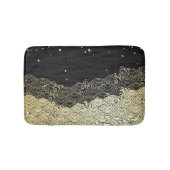 Gouden golf, papierachtige textuur. badmat (Voorkant)