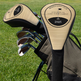 Gouden Golfclub Toernooinaam Golfheadcover
