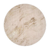 Gouden golven: Abstract marmer Snijplank (Voorkant)